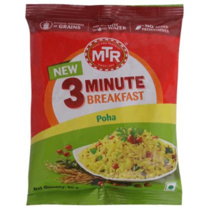 MTR 3 Minute Breakfast Instant Poha 
